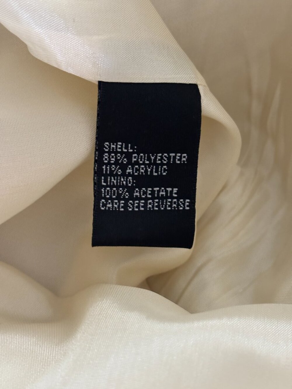 Carmen Marc Valvo | Ivory Gold  Dress, | Size 8 | Like New— Amazing Deal - Picture 5 of 6